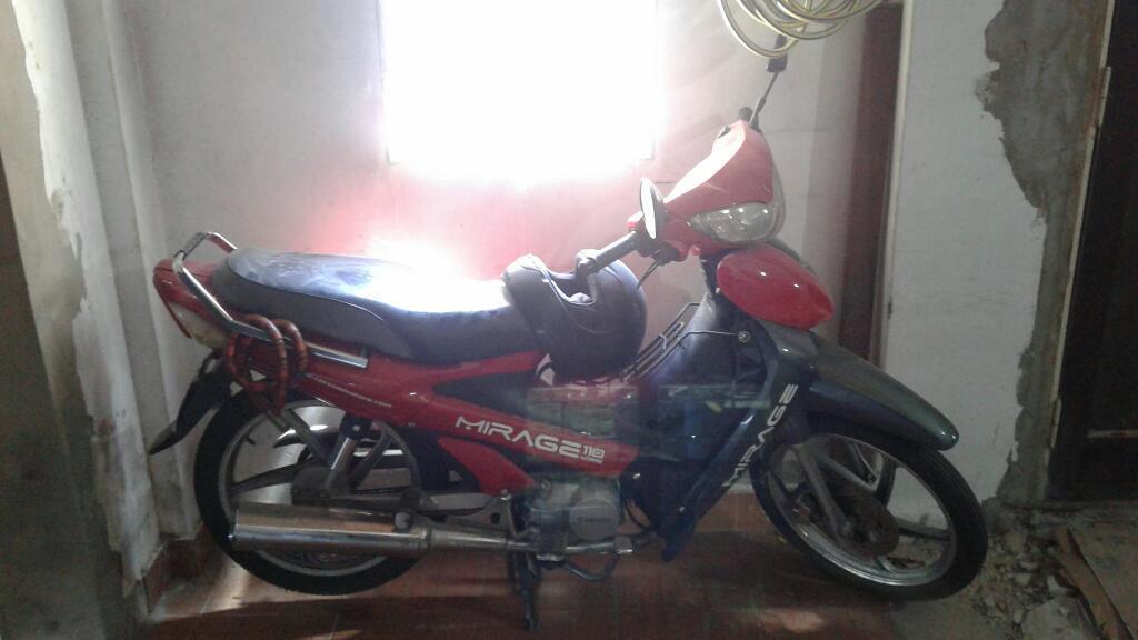 Vendo Moto Mirage 110 Año 2013