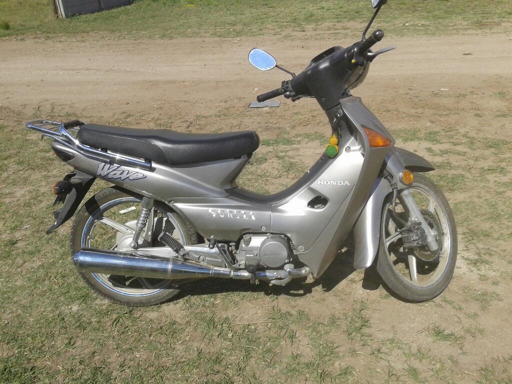 Vendo Moto Honda Wave Gris 110