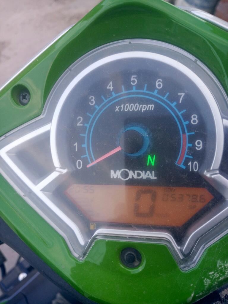 Vendo Moto Mondial 110cc Modelo 2015