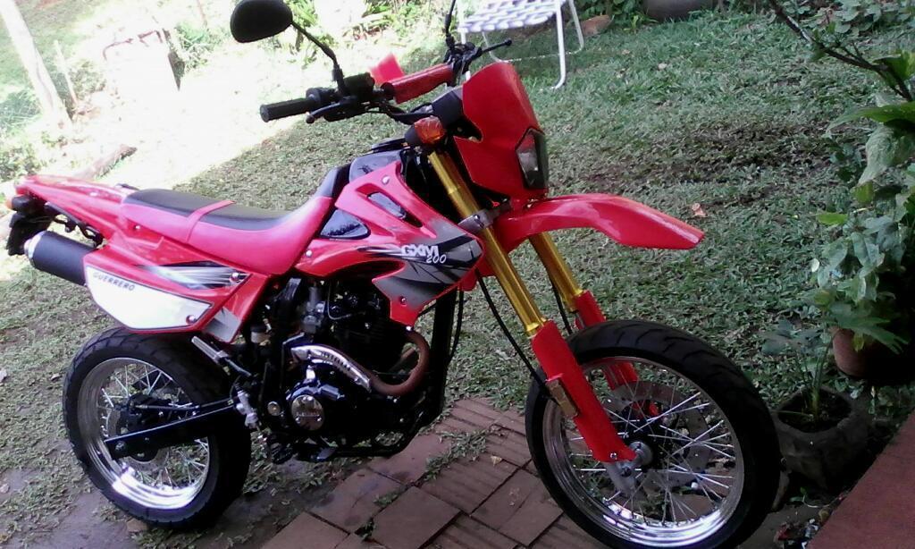 Vendo Super Motard Guerrero Gxm 200