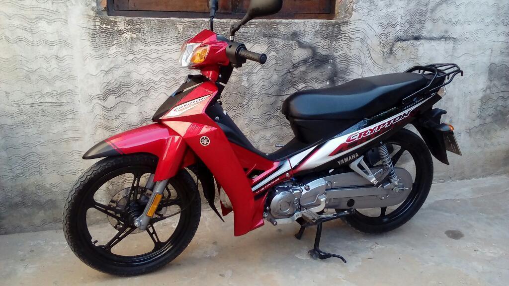 Vendo Yamaha New Crypton 2016