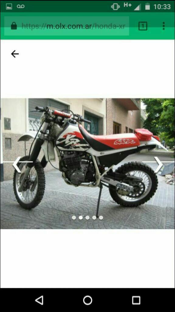 Xr 600r Honda