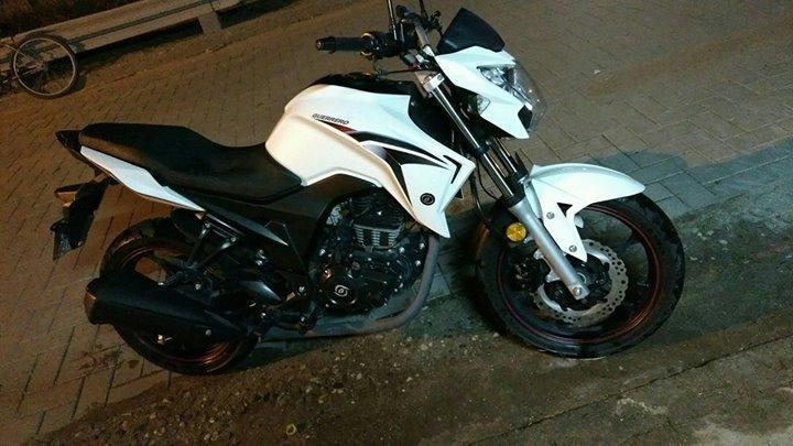 Moto guerrero gr5 200 2015