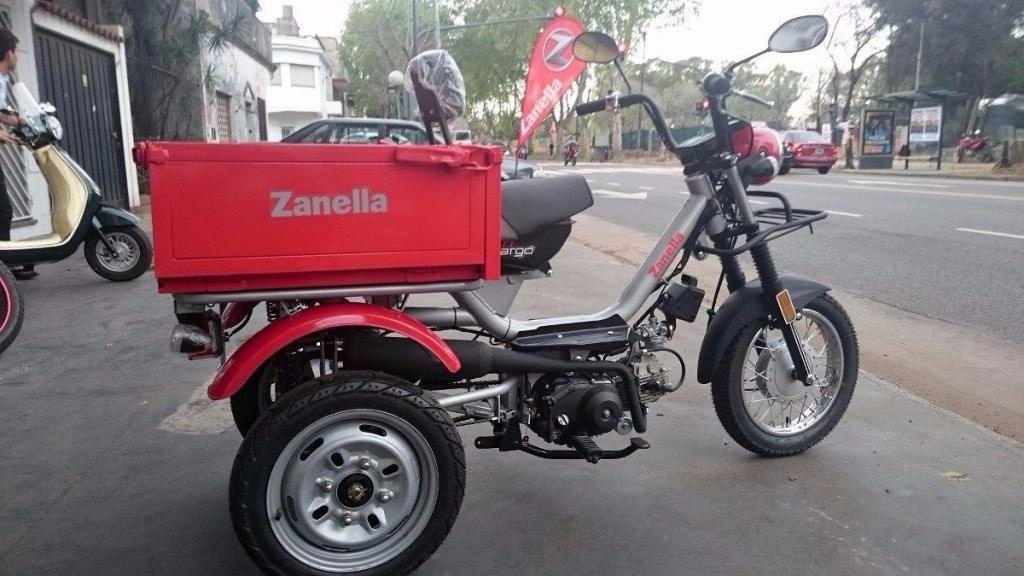 VENDO ZANELLA TRICARGO IMPECABLE CASI SIN USO 130KM…