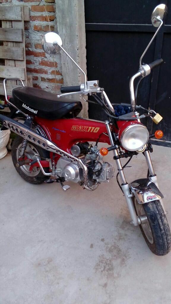 Moto Motomel Dax 110cc. 2014. con Todo L