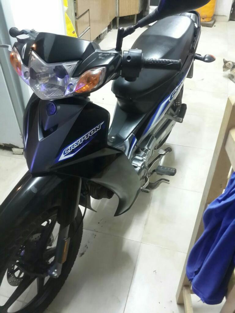 Vendo New Crypton 2014