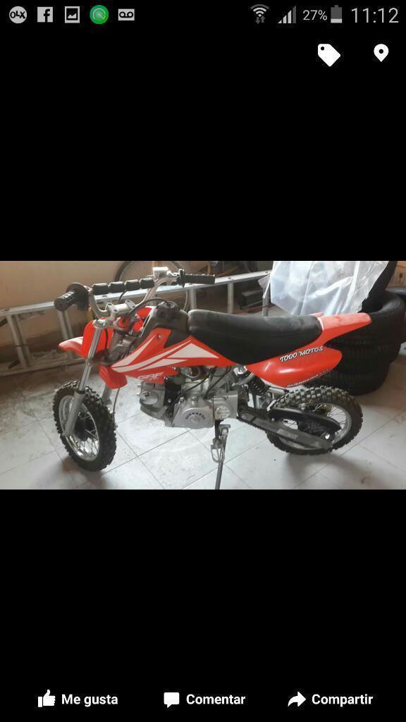 Vendo Moto Cross 70 Cc Okm