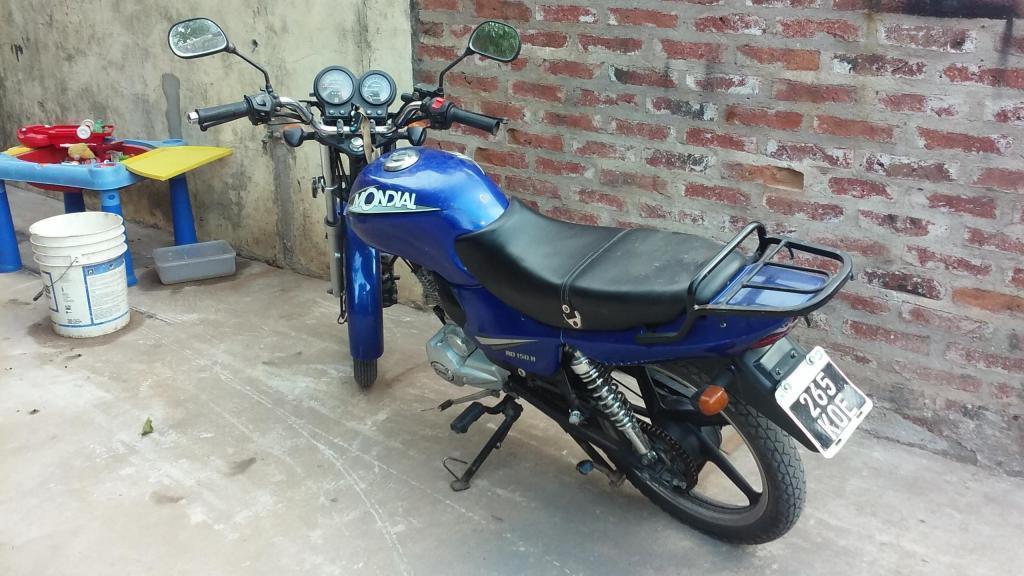 vendo moto mondial 125 cc cel: 3624031771