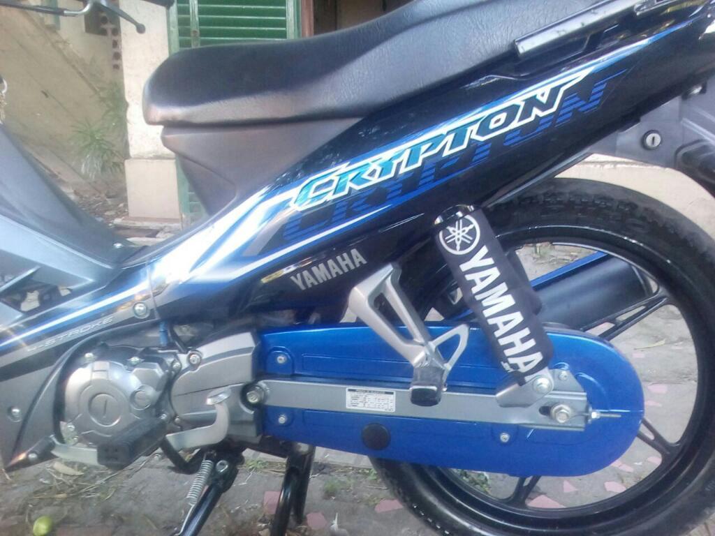 Vendo Yamaha Crypton Mod 2016