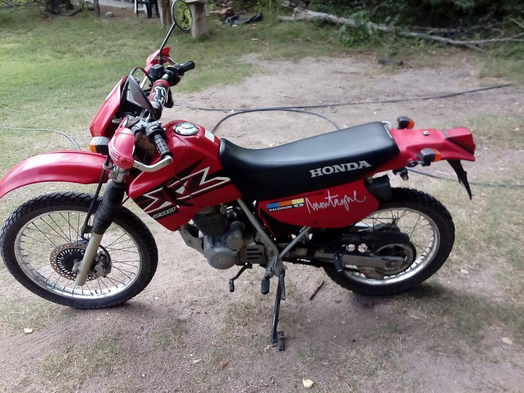 Vendo Honda XL 200 año 2007, titular, papeles al día