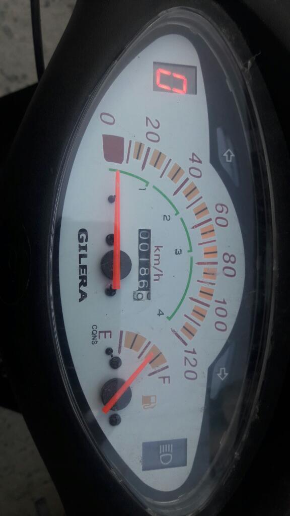 Gilera Smash 2016 con 200 Km