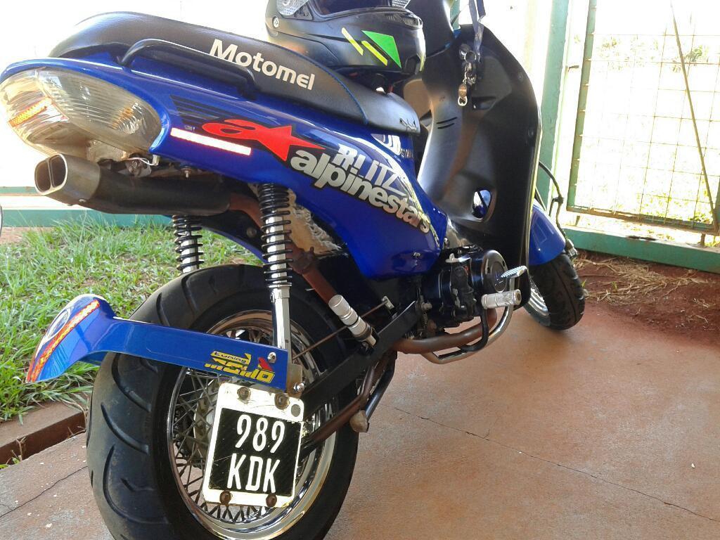 Vendo Motomel Tuning 125 C.c Azul