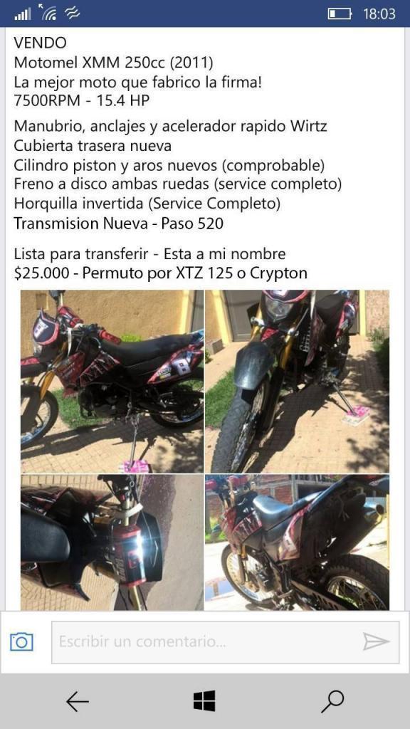 Motomel XMM 250cc