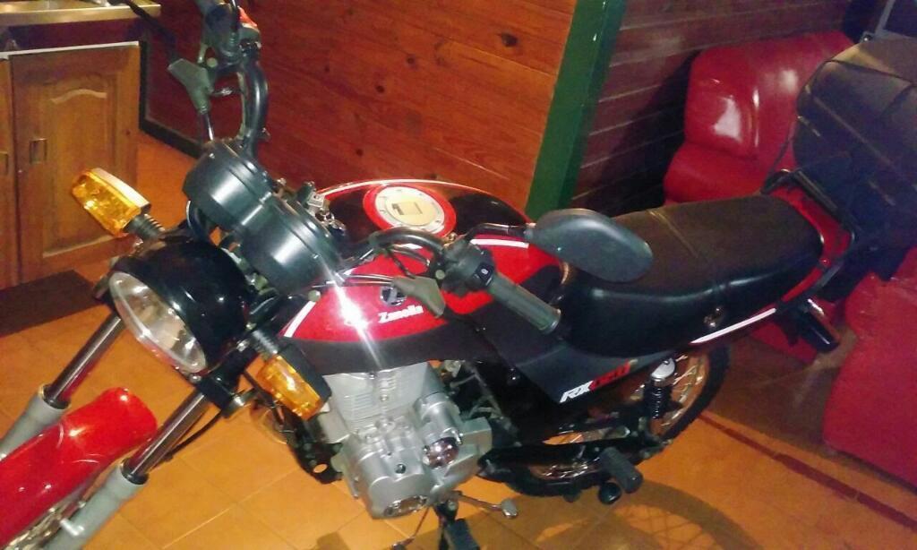 Vendo Zanella Rx150 Modelo 2016