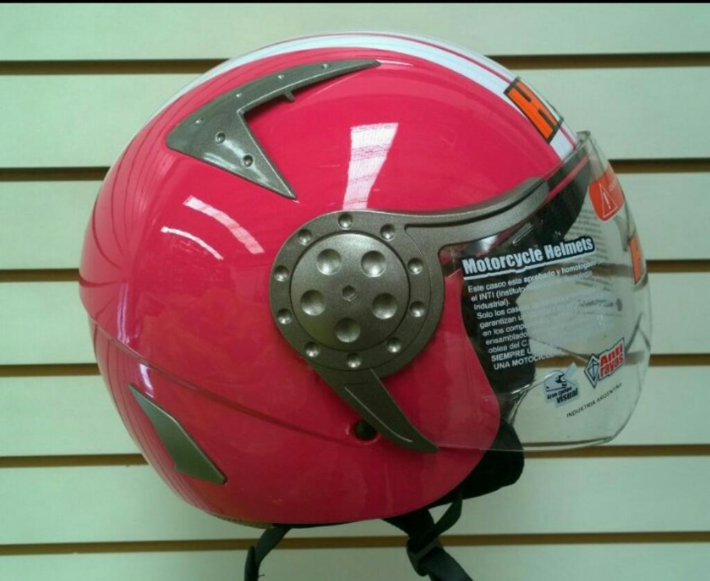 Casco Hawk Abierto C/ Visor Talle S 56cm