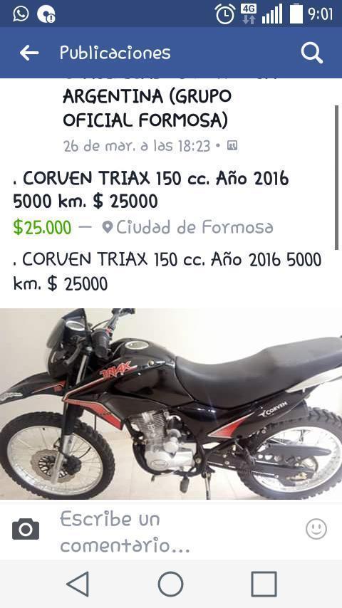 Moto Corven 150