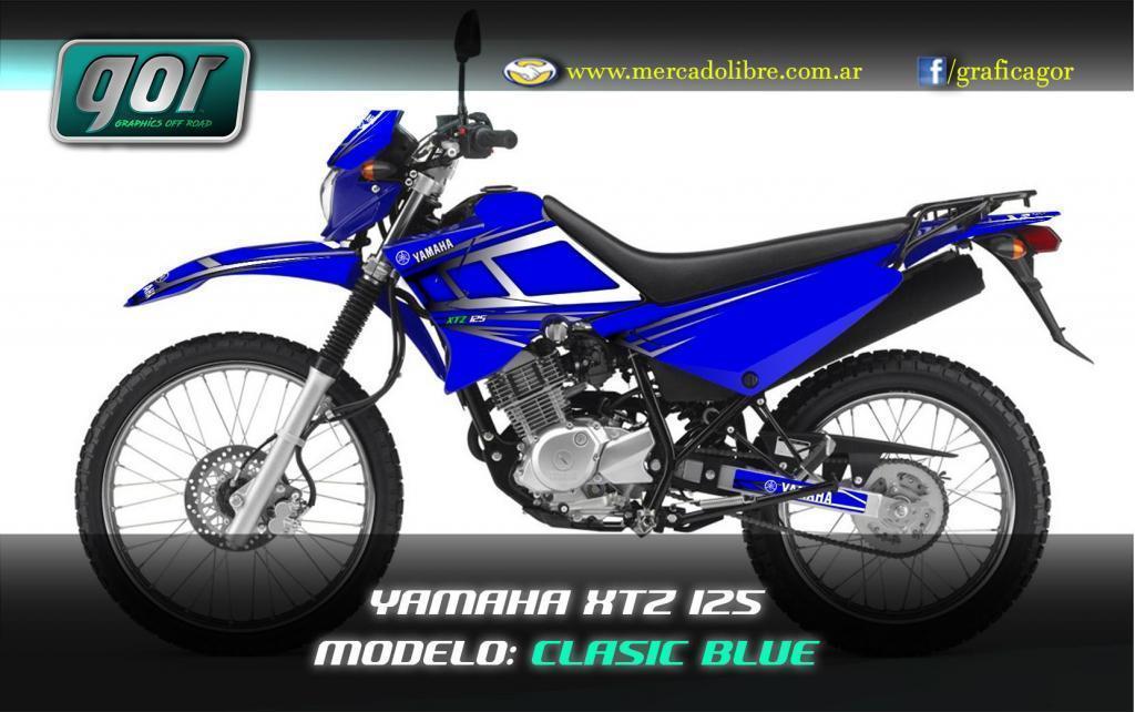 Calco Laminadas Yamaha xtz 125 Materiales importados Envios a todo el país