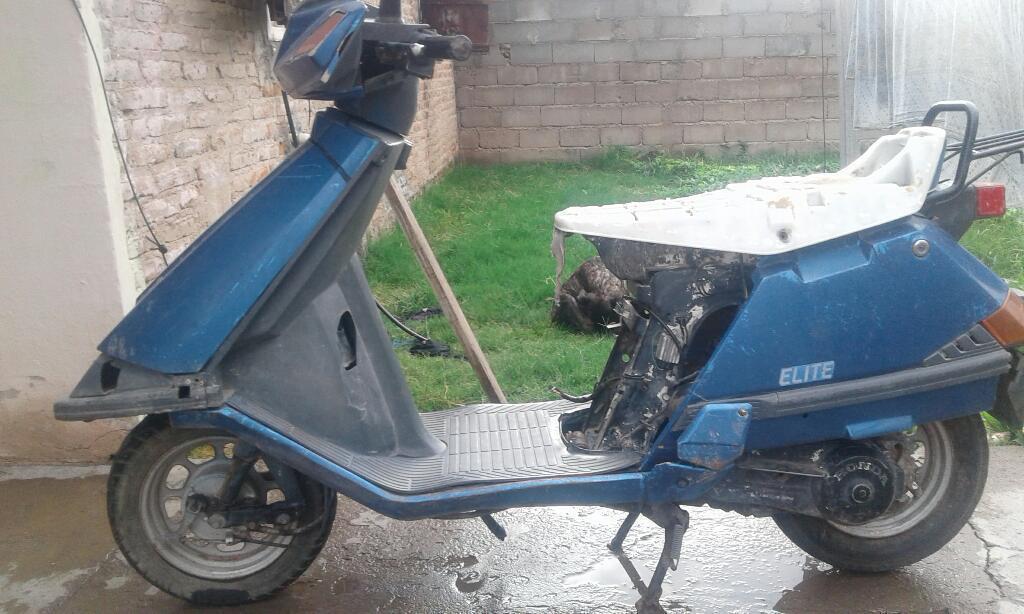 Urgente Vendo Honda Elite Motor a Armar