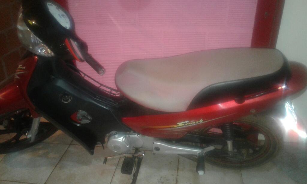 Una Moto Gilera Smash 110