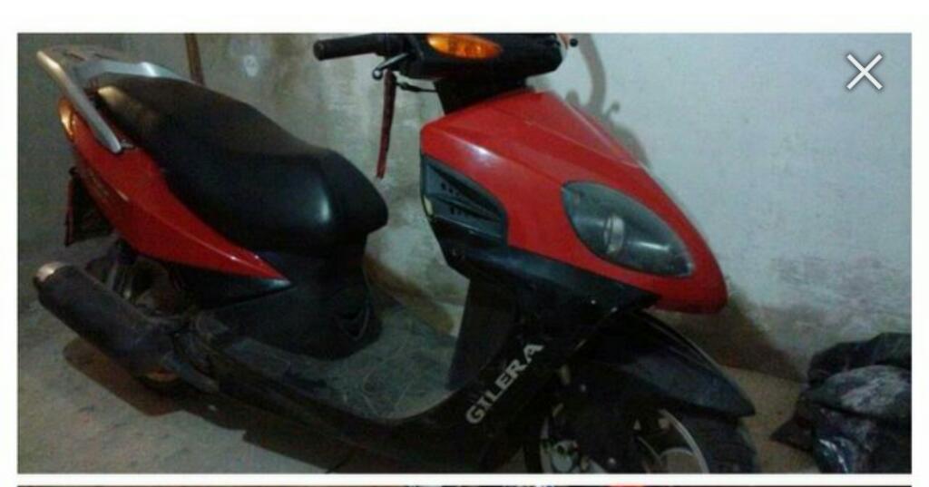 Vendo Moto Super Gilera 125 Cc Roja