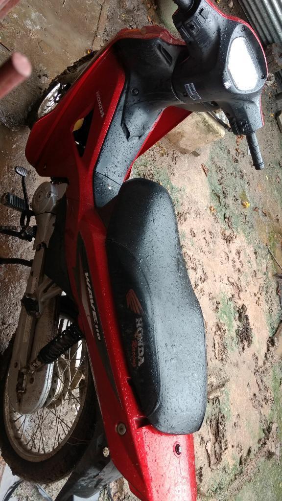 Vendo Honda Wave Modelo 2014