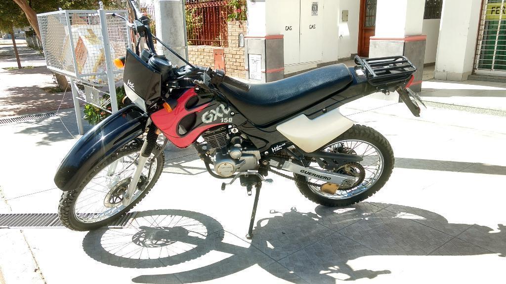 Vendo Moto Gerrero Glx 150. Impecable