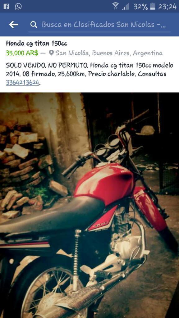 Vendo Moto No Permuto