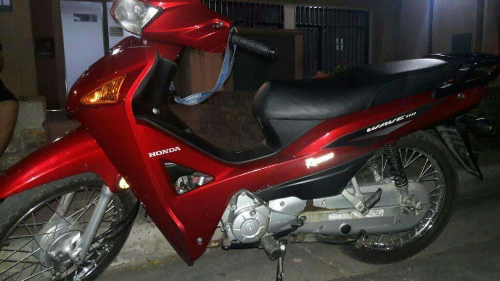Vendo Honda Wave Modelo 2014 Todo Los Pa
