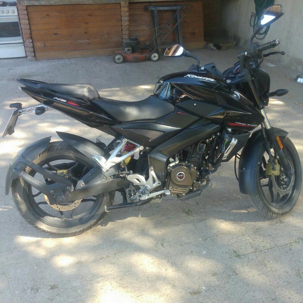 Moto Rouser Ns 200. Mod 2016 Impecable