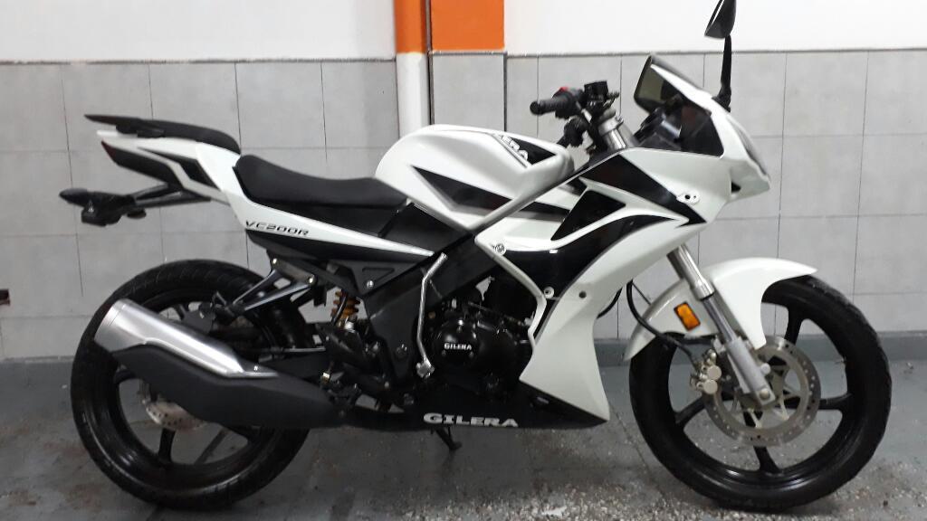 Vendo Gilera Vc 200c 2014 Recib Moto