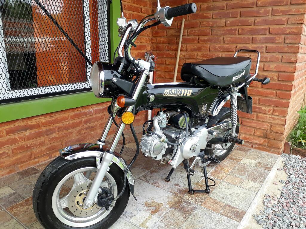 Vendo Motomel Max 110 Modelo 2013