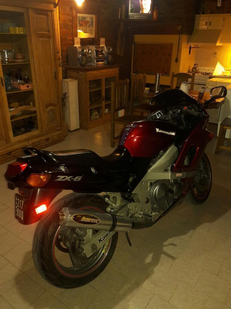 Vendo Kawasaki Zx6 Unica