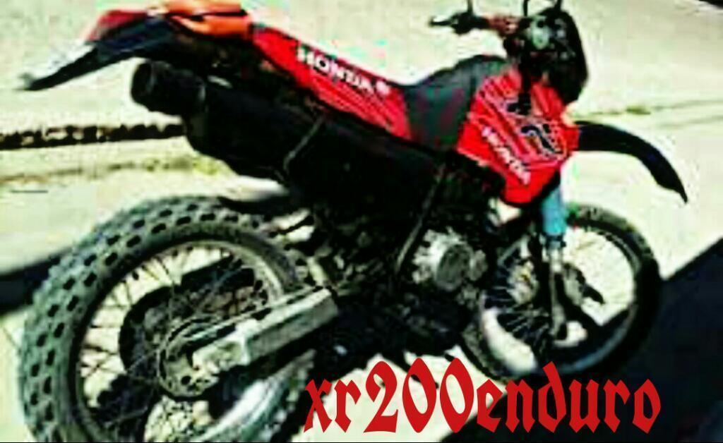 Xr200enduro Motor Recien Echo