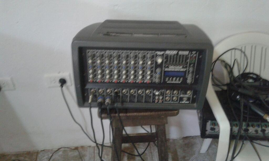 Consola Potenciada Cn Usb Y 2 Bafles