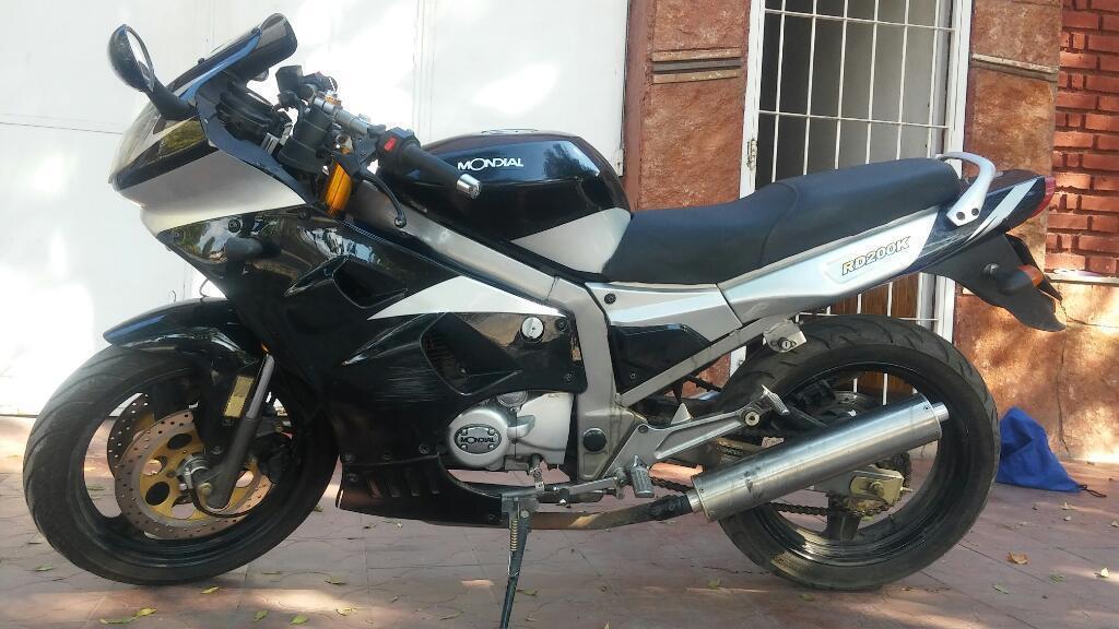 Mondial Rd200k 200cc 8mil Km Mod 2015