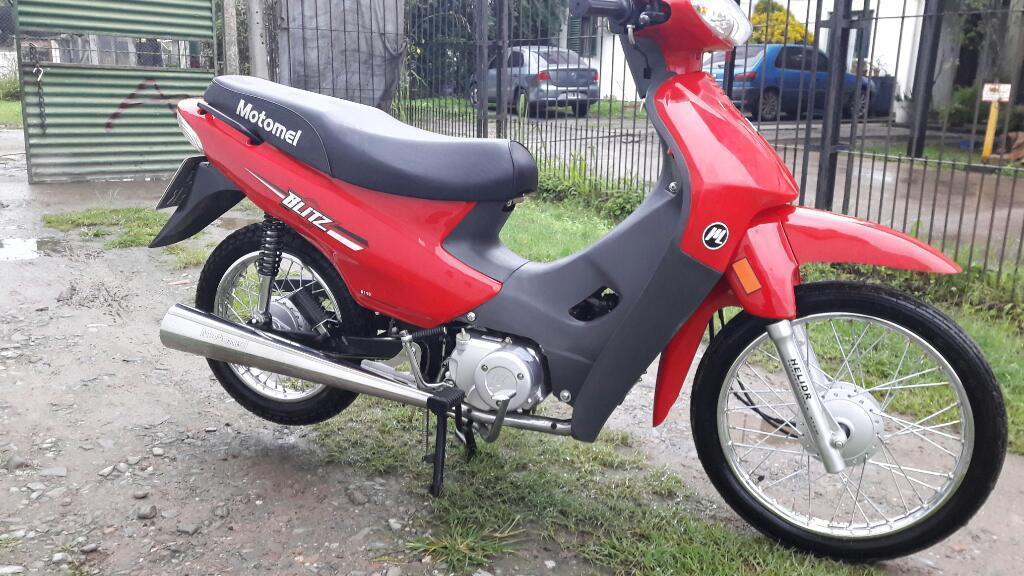 Vendo Motomel 2016 Impecable