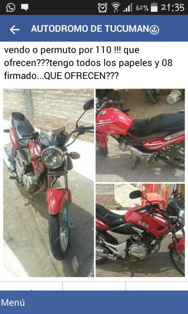 Vendo O Permuto por 110
