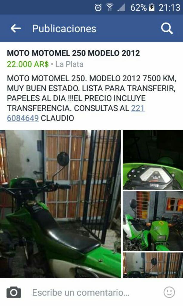 Moto Motomel 250
