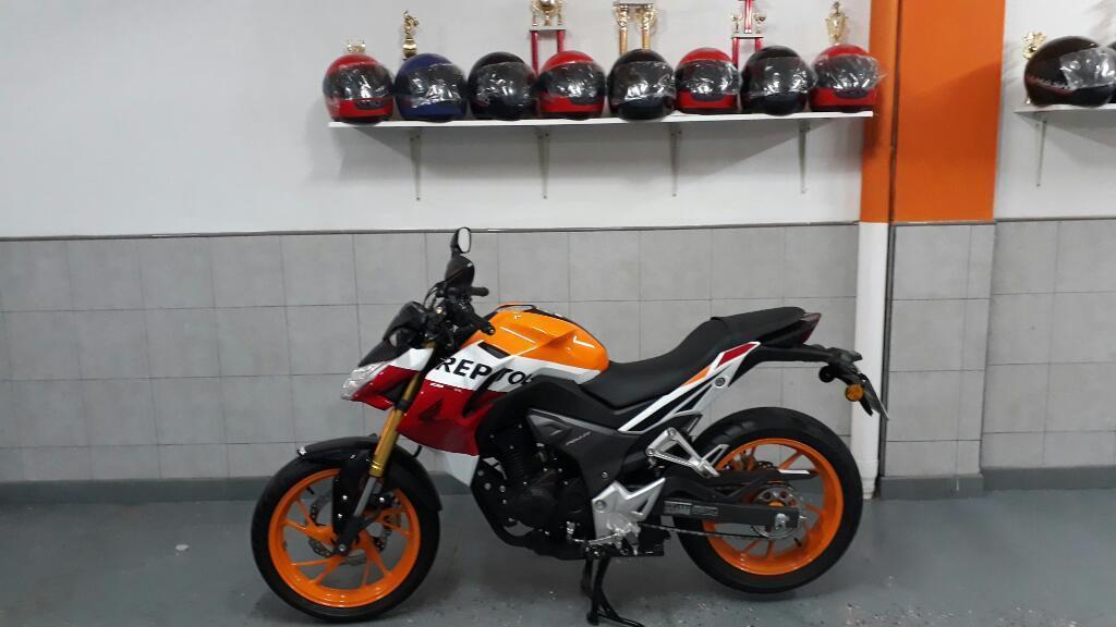 Honda Cb 190c Repsol 1500km Recibo Moto