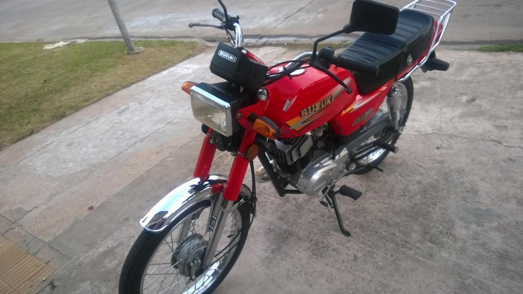 Suzuki Ax 100 inpecable,VTV,Titular 2014