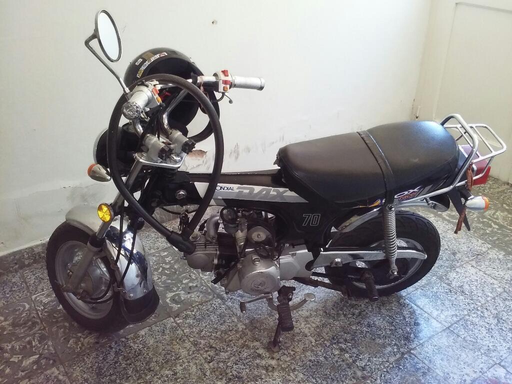 Moto Mondial Dax negro