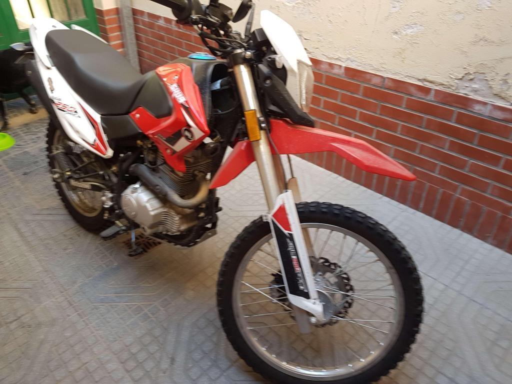 vendo motomel skua 250 pro, 2016!!! sin uso !!!