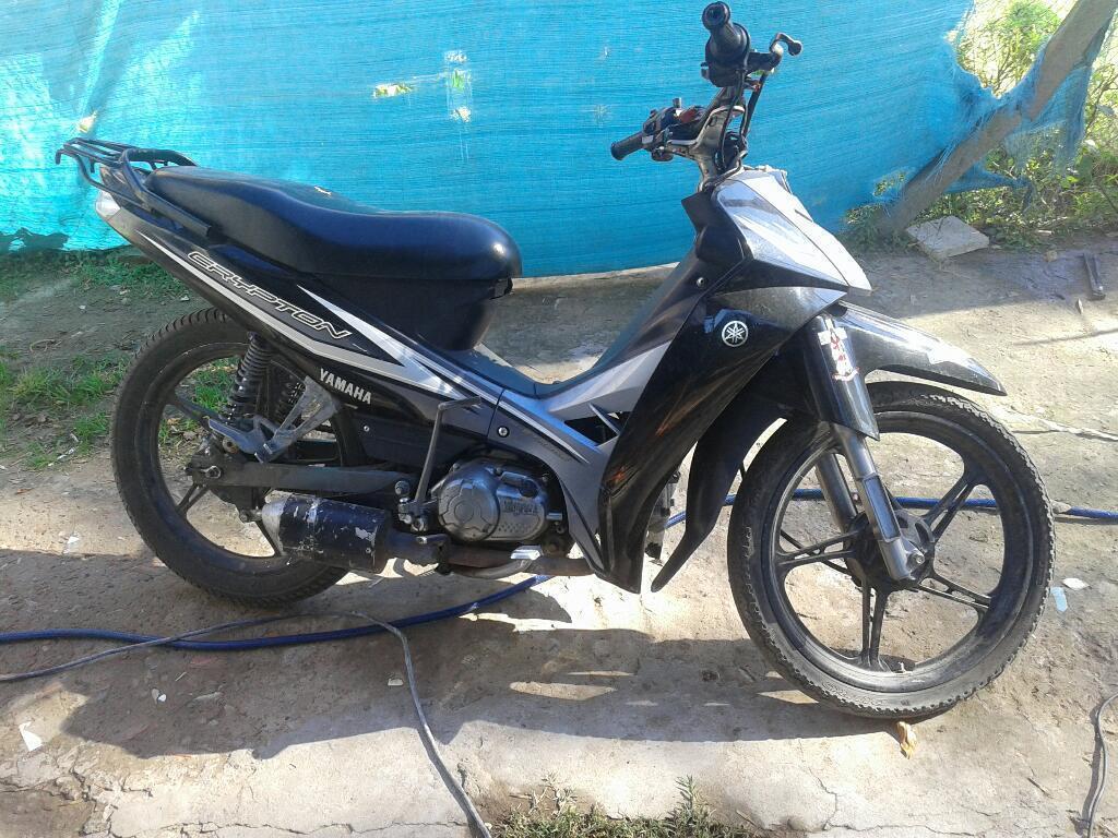 Vendo Crypton 2013 Enfierrado
