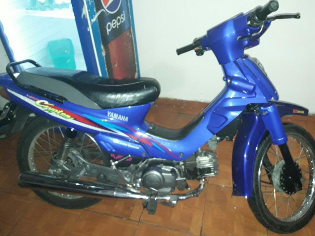 Vendo Yamaha Crypton Año 2010