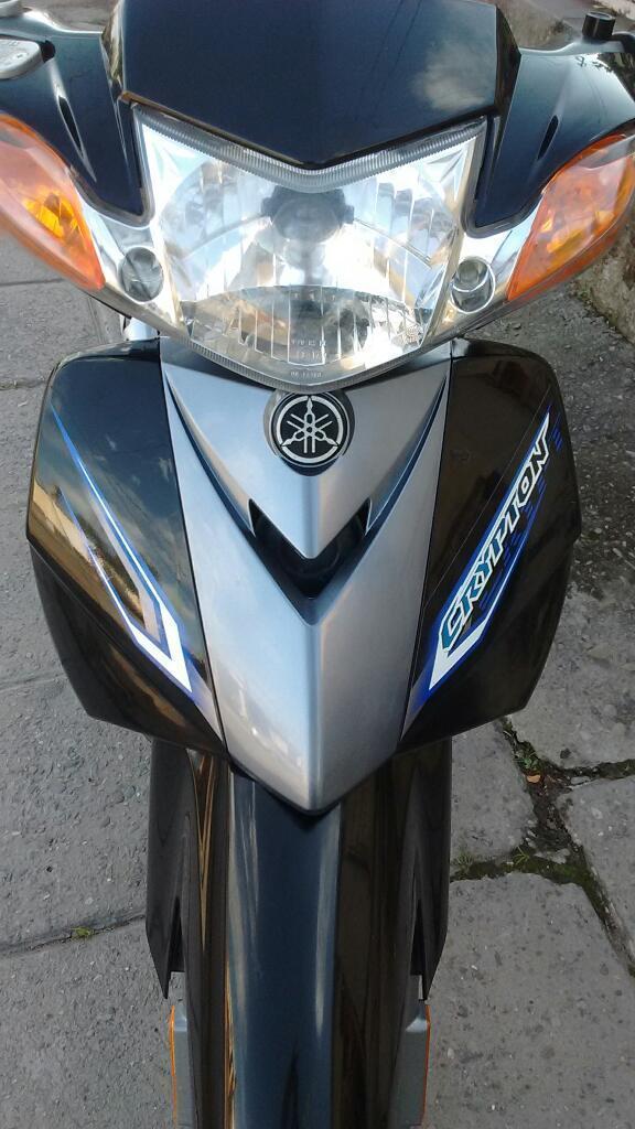 Vendo Yamaha Crypton 2015