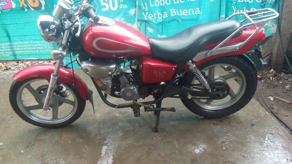 Gilera Glass 110 Roja