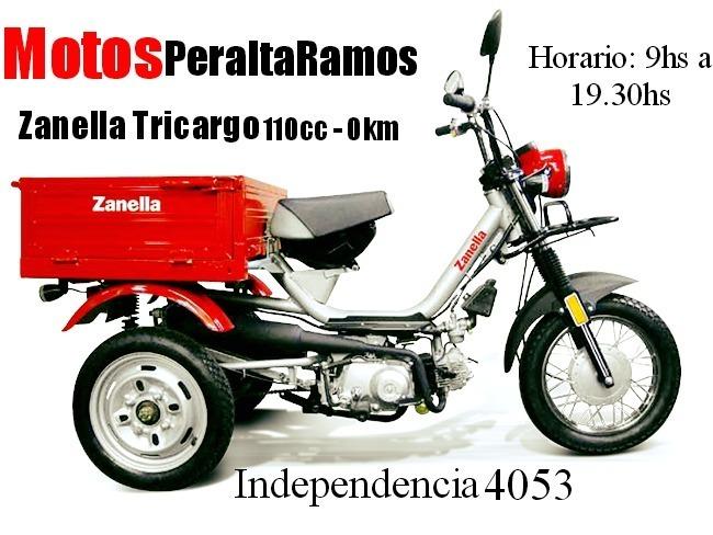Zanella Tricargo 110cc 0km $29.990