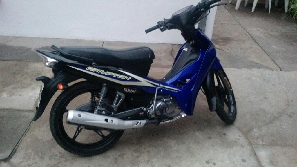 Vendo Yamaha New Crypton 2015