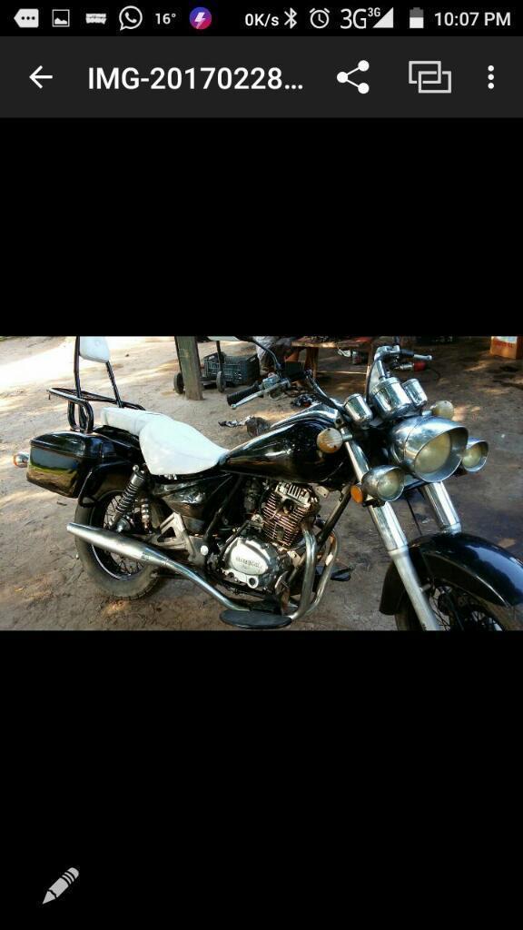 Vendo Motomel Custom 200