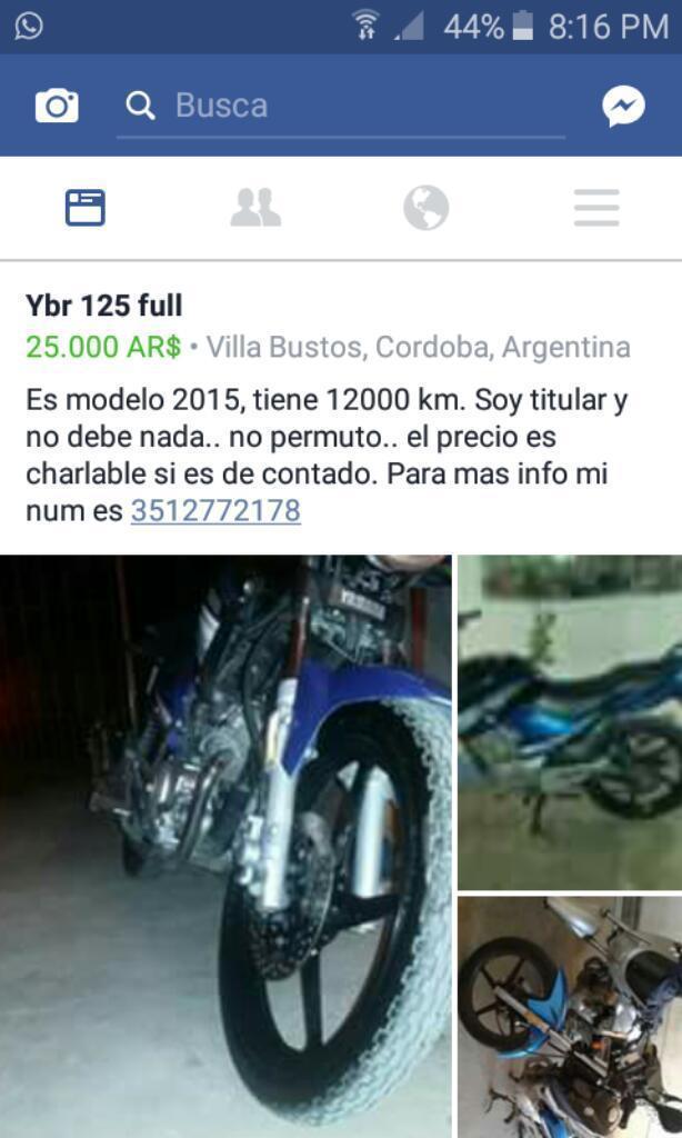 Ybr125 Full